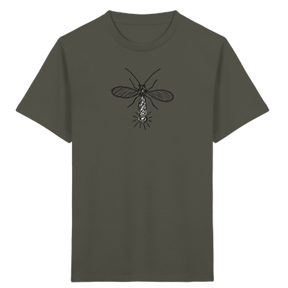 Glühwürmchen von oben - Kinder Bio T-Shirt