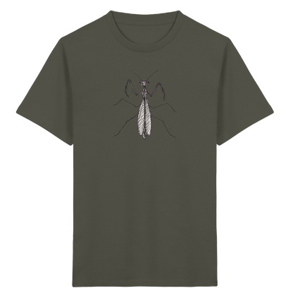 Gottesanbeterin von oben - Kinder Bio T-Shirt