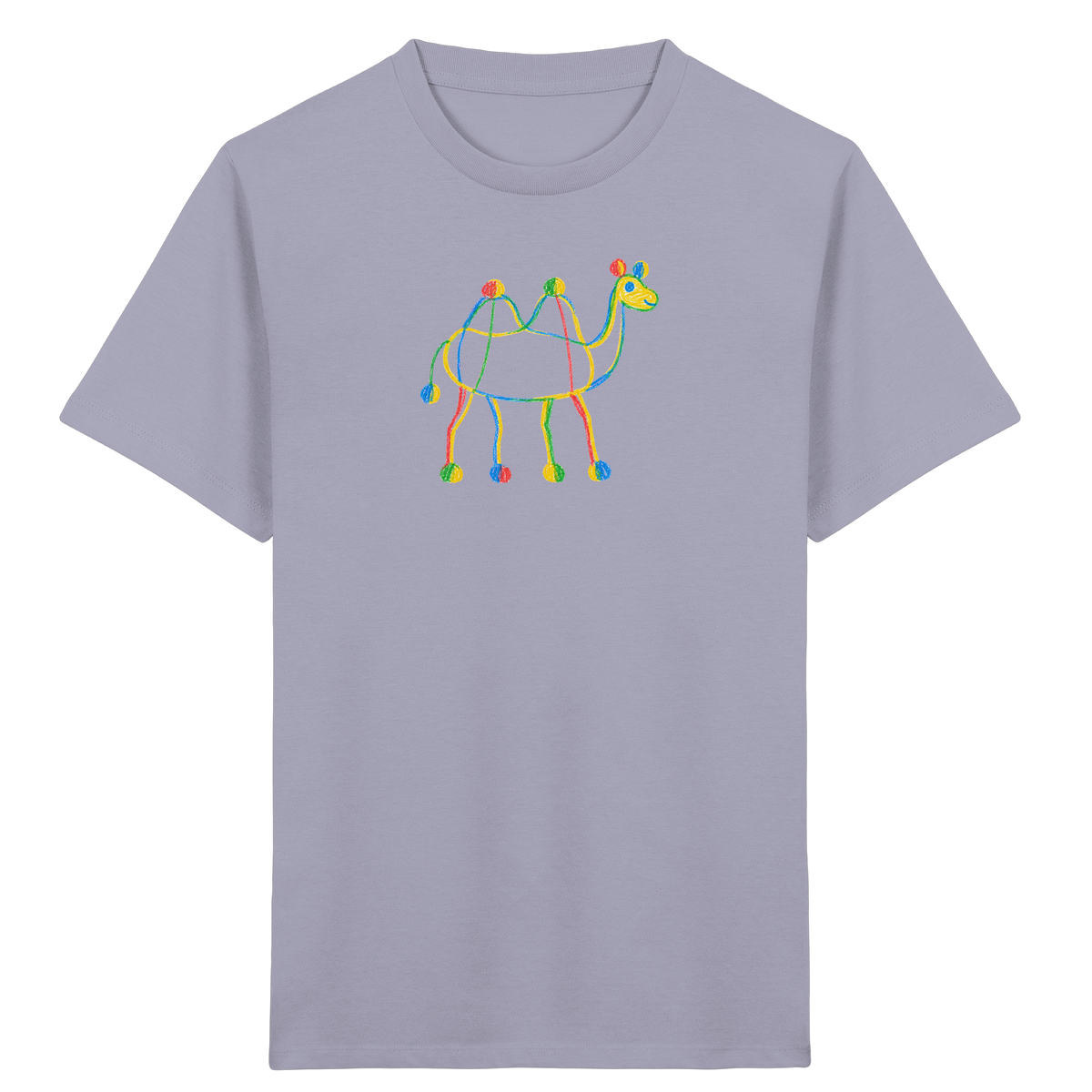 Farbpunkt Kamel Kinder Shirt - Kinder Bio T-Shirt