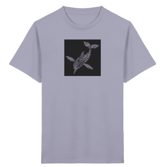 Delfin von oben - Kinder Bio T-Shirt