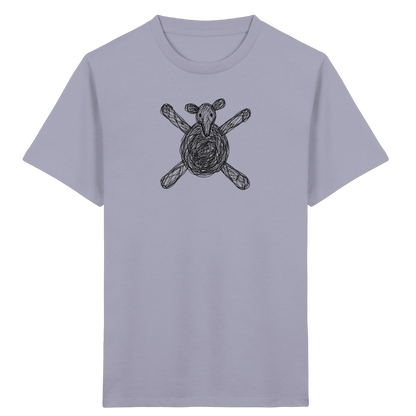 Tapir von oben gezeichnet - Kinder Bio T-Shirt