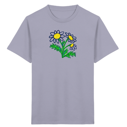 Kritzel-Kamille Kinder T-Shirt - Kinder Bio T-Shirt