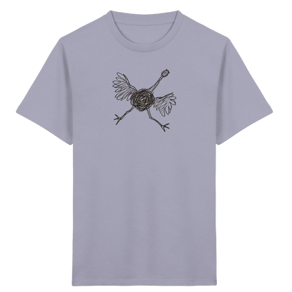Strauß von oben - Kinder Bio T-Shirt