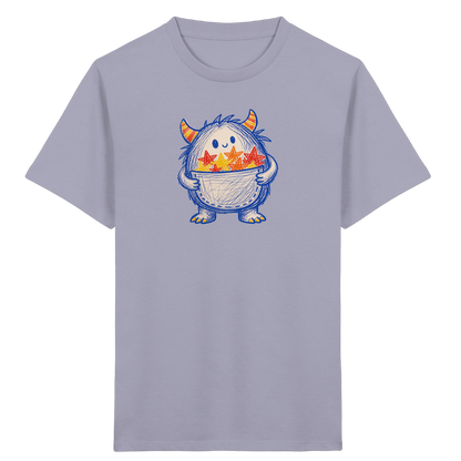 Kleines Monster mit Sternentasche - Kinder Bio T-Shirt