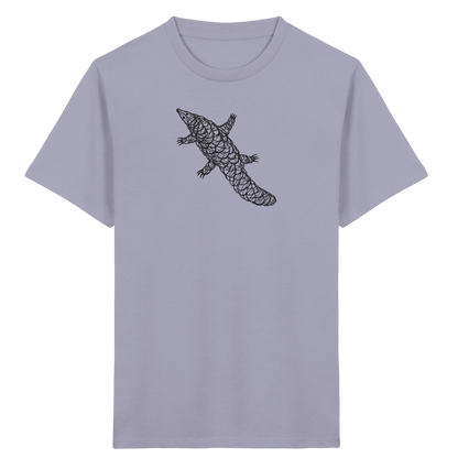 Schuppentier von oben - Kinder Bio T-Shirt