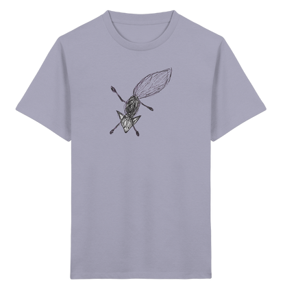 Fuchs von oben gezeichnet - Kinder Bio T-Shirt