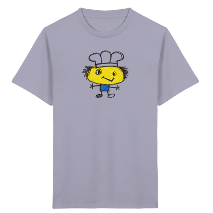 Kritzelkopf mit Kochmütze - Kinder Bio T-Shirt