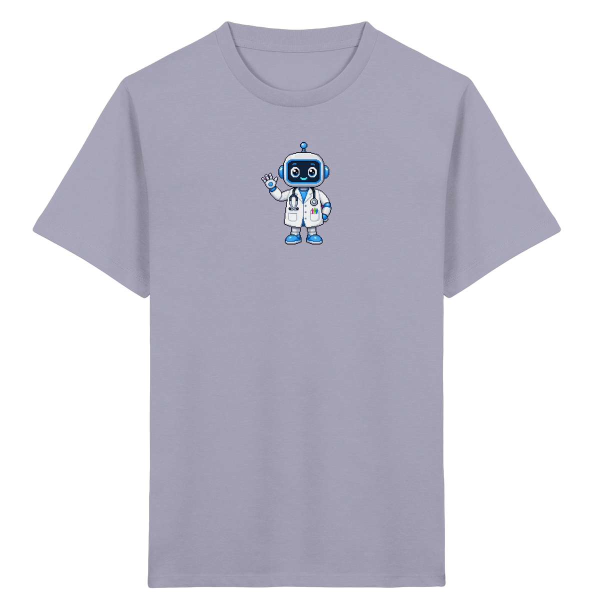 Pixel Roboter T-Shirt: Freundlich und cool - Kinder T-Shirt