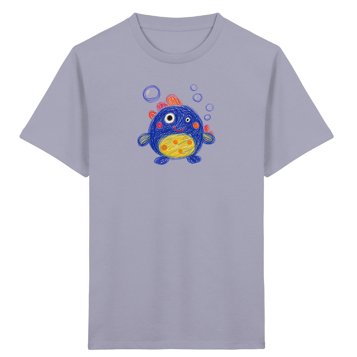 Blubberbauch Unterwasser Monster - Kinder Bio T-Shirt