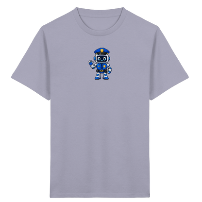 Pixel Roboter Polizei: Winkendes Kinder-T-Shirt - Kinder T-Shirt