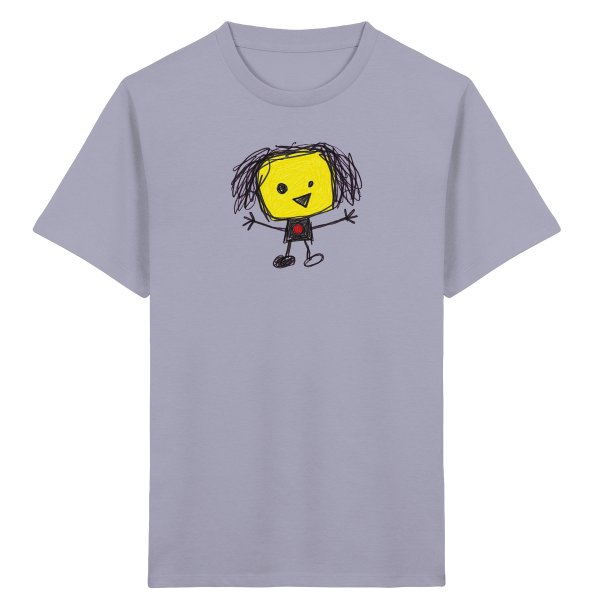 Kritzelkopf mit Wirbelhaar - Kinder Bio T-Shirt