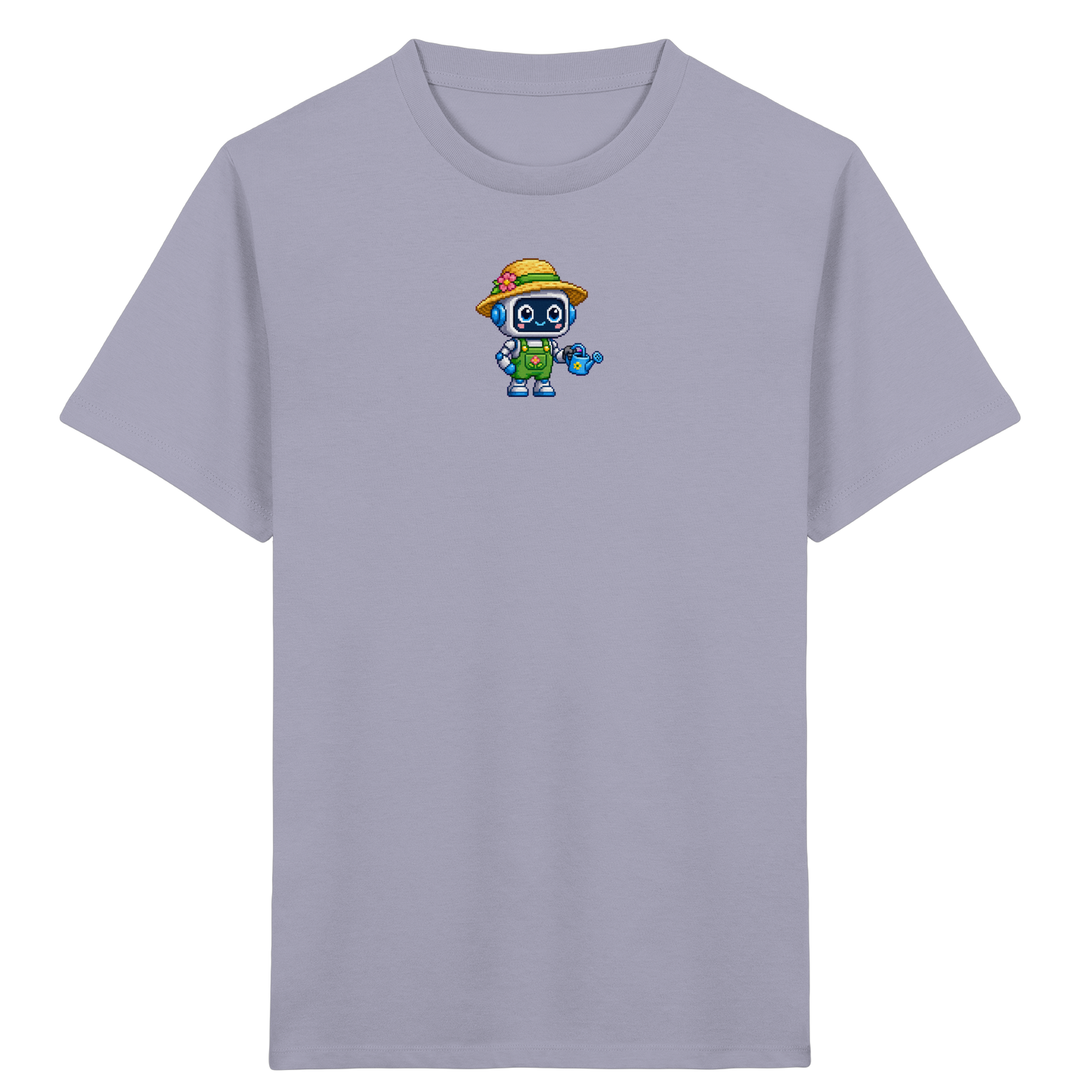 Pixel Roboter T-Shirt: Freundlicher Look - Kinder T-Shirt
