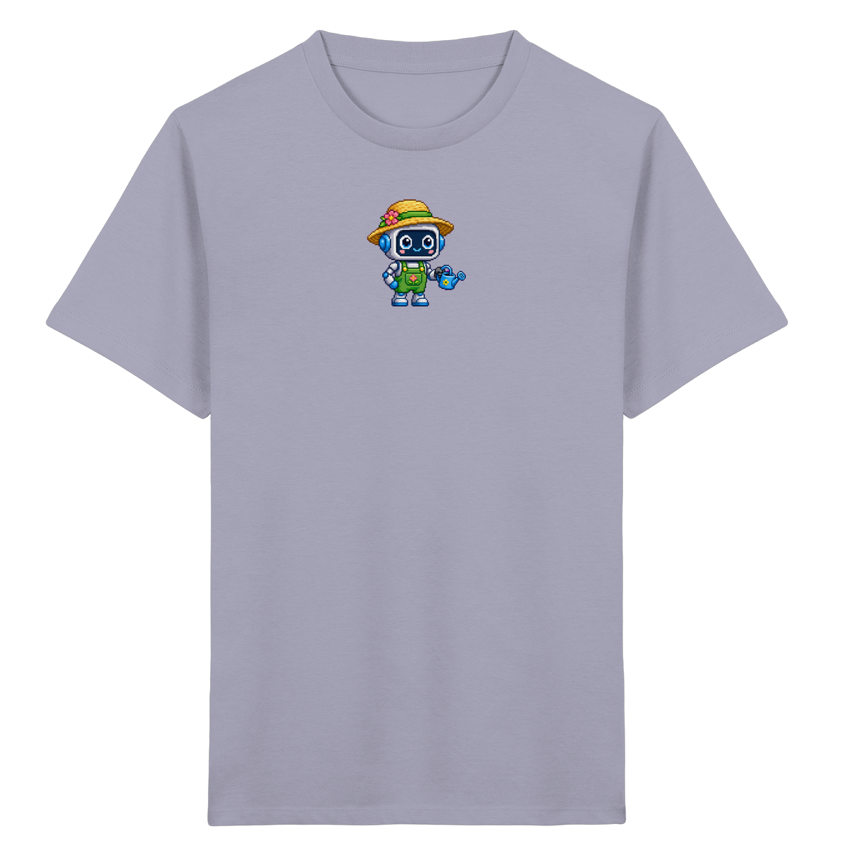 Pixel Roboter T-Shirt: Freundlicher Look - Kinder T-Shirt