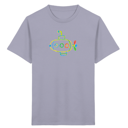 Farbpunkt U-Boot Abenteuer - Kinder Bio T-Shirt