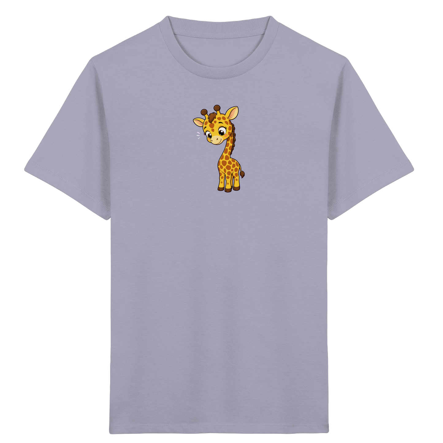 Niedliche Giraffe: Fröhliches Kinder-T-Shirt - Kinder Bio T-Shirt