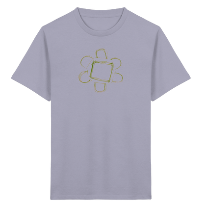 Waldgrüne Eckenblume Kinder T-Shirt - Kinder Bio T-Shirt