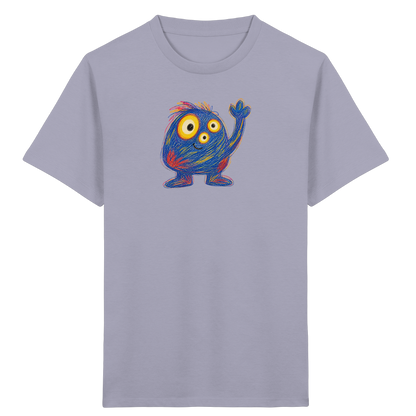 Dreiäuglein winkt fröhlich - Kinder Bio T-Shirt
