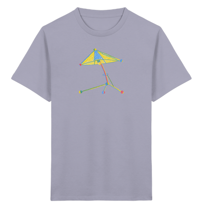 Bunte Farbpunkt Lampe - Kinder Bio T-Shirt