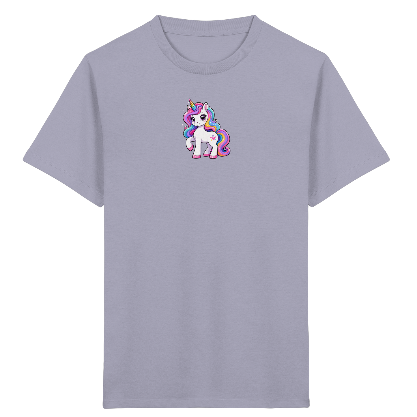 Magisches Einhorn T-Shirt mit Sternen - Kinder Bio T-Shirt