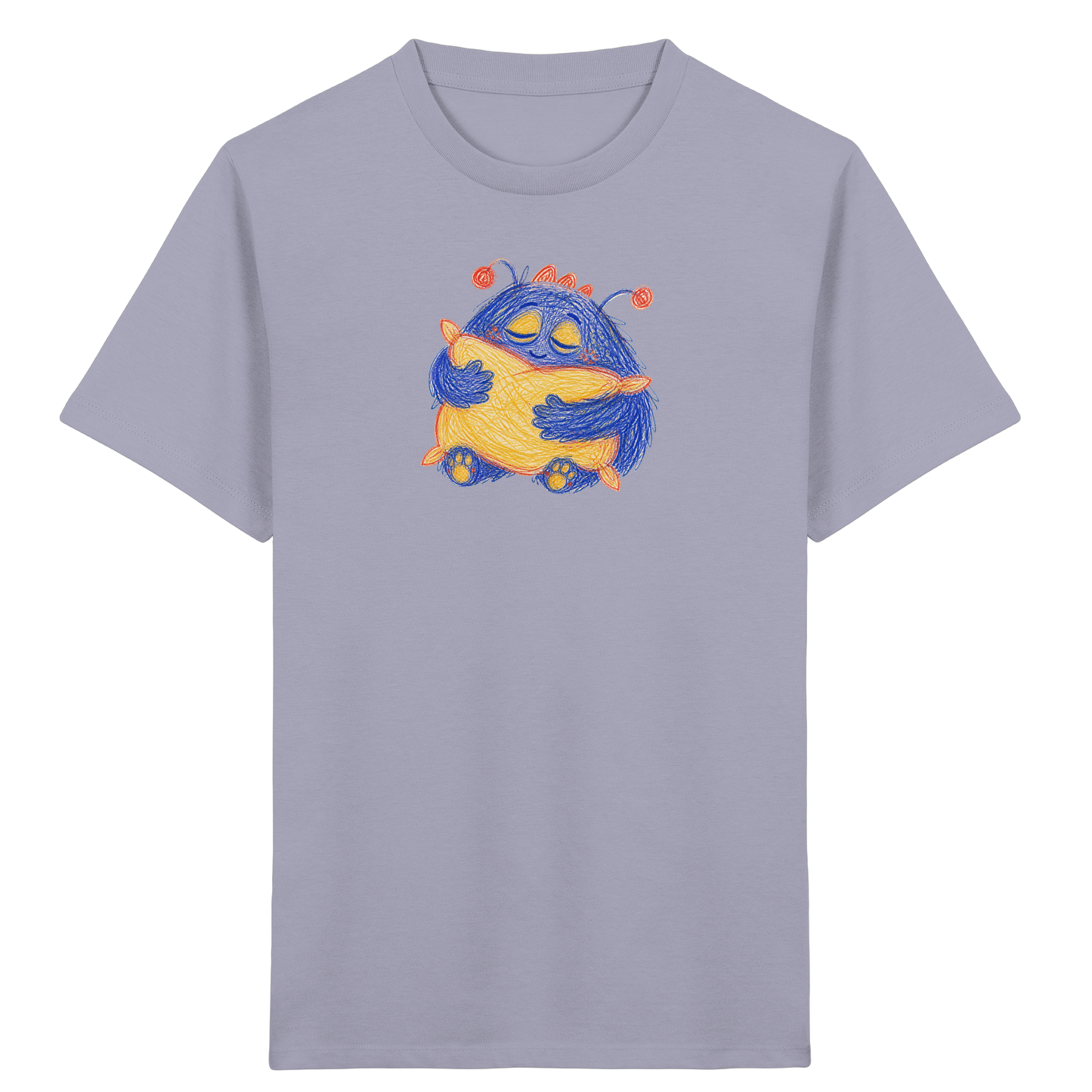 Kissenkuschler Monster Kinder T-Shirt - Kinder Bio T-Shirt
