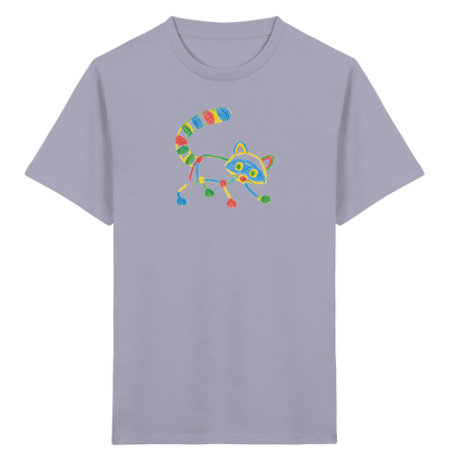 Farbpunkt Waschbär Kinder T-Shirt - Kinder Bio T-Shirt
