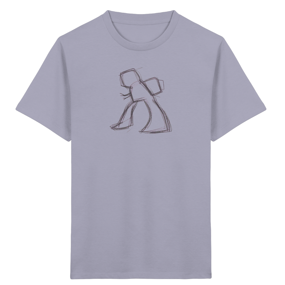 Wackel-T-Rex mit Ranzen - Kinder Bio T-Shirt