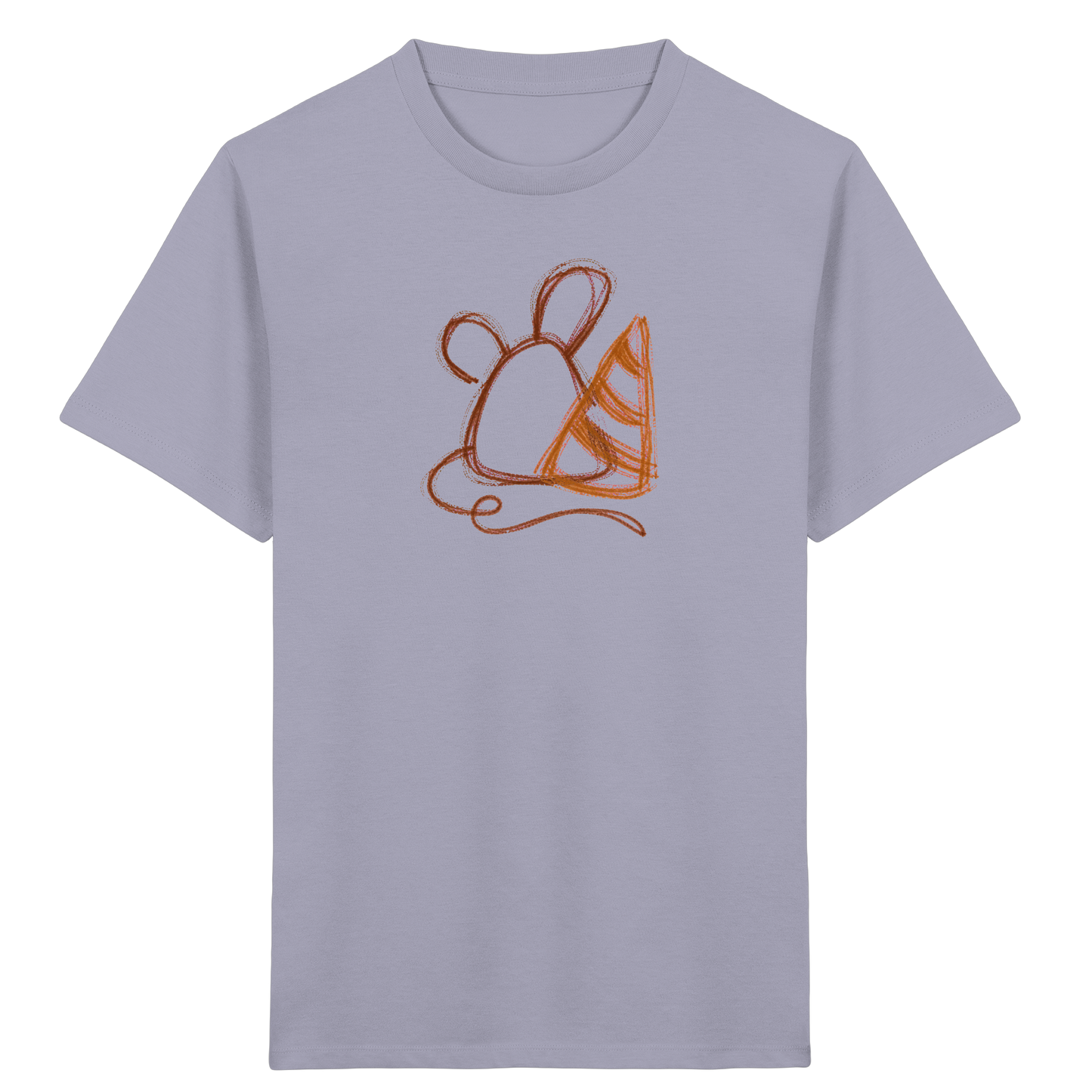 Krakelmaus mit großer Schultüte - Kinder Bio T-Shirt