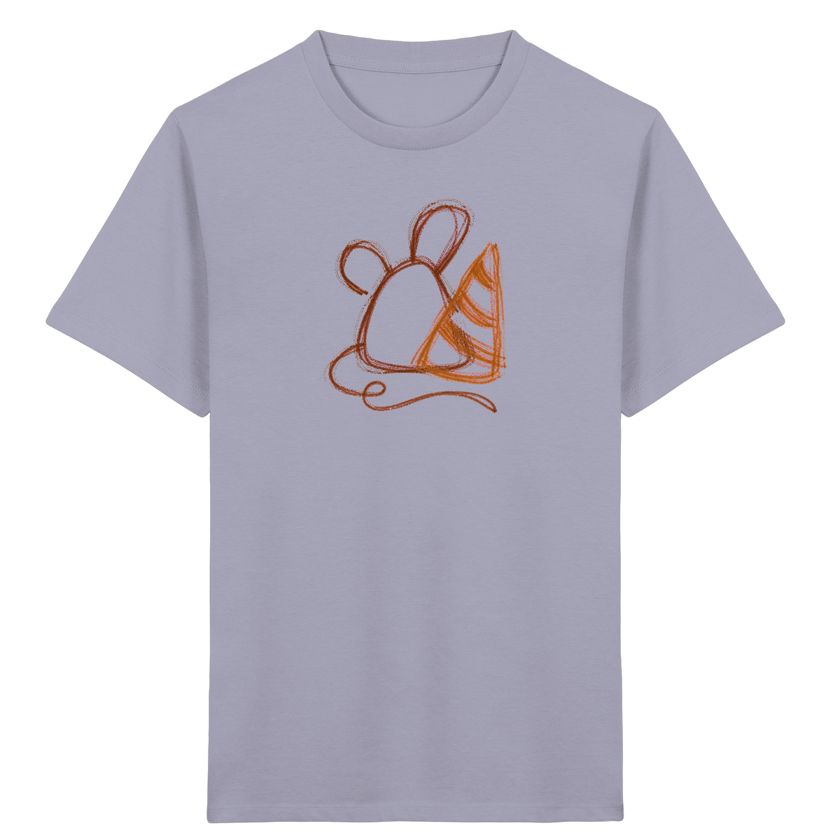 Krakelmaus mit großer Schultüte - Kinder Bio T-Shirt