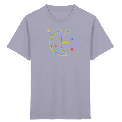 Farbpunkt Mond für Kinder - Kinder Bio T-Shirt