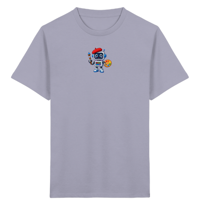 Pixel Roboter Künstler T-Shirt für Kinder - Kinder T-Shirt