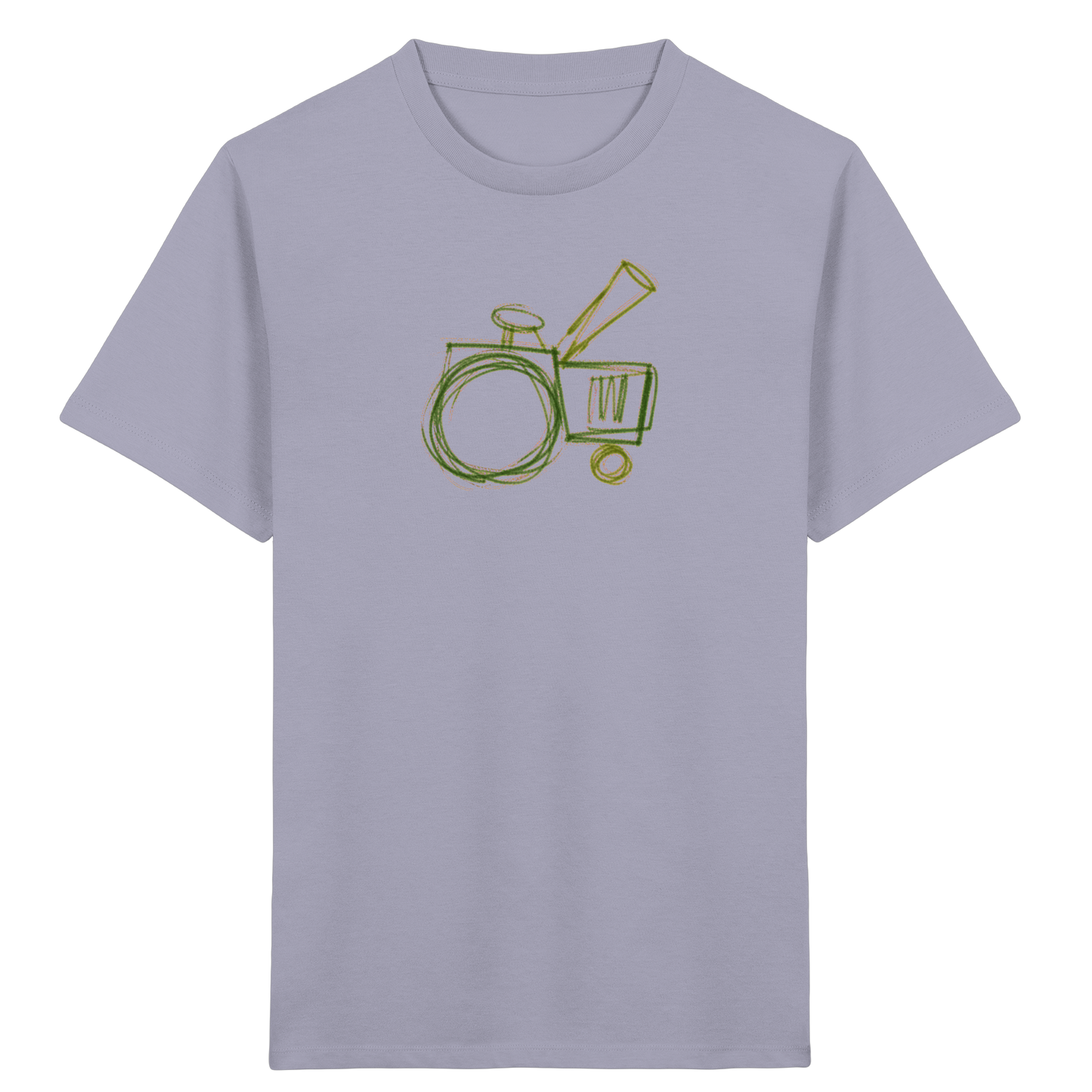 Wackeltraktor mit Schultüte - Kinder Bio T-Shirt