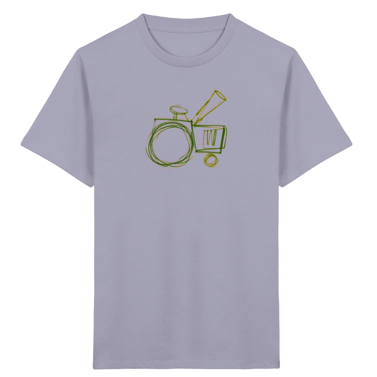 Wackeltraktor mit Schultüte - Kinder Bio T-Shirt