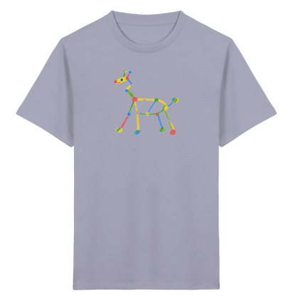 Farbpunkt Giraffe Kinder T-Shirt - Kinder Bio T-Shirt
