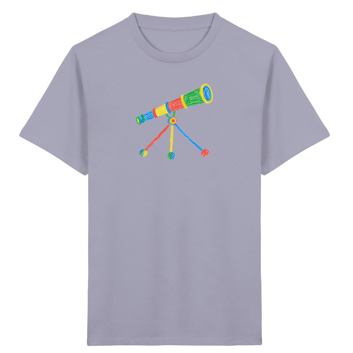 Farbpunkt Teleskop für Kinder - Kinder Bio T-Shirt