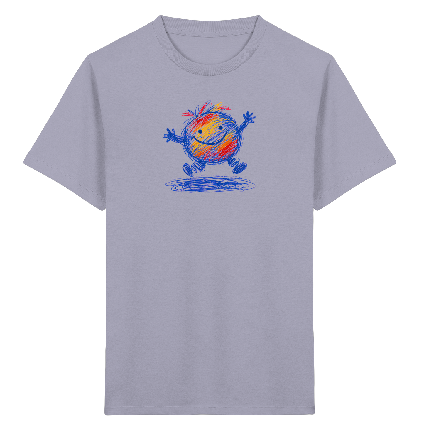 Pfützenhüpfer Kritzelmonster Kinder Shirt - Kinder Bio T-Shirt