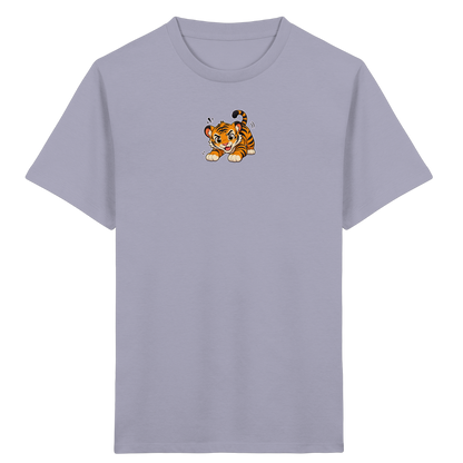 Verspielter Tiger: Fröhliches Kinder T-Shirt - Kinder Bio T-Shirt