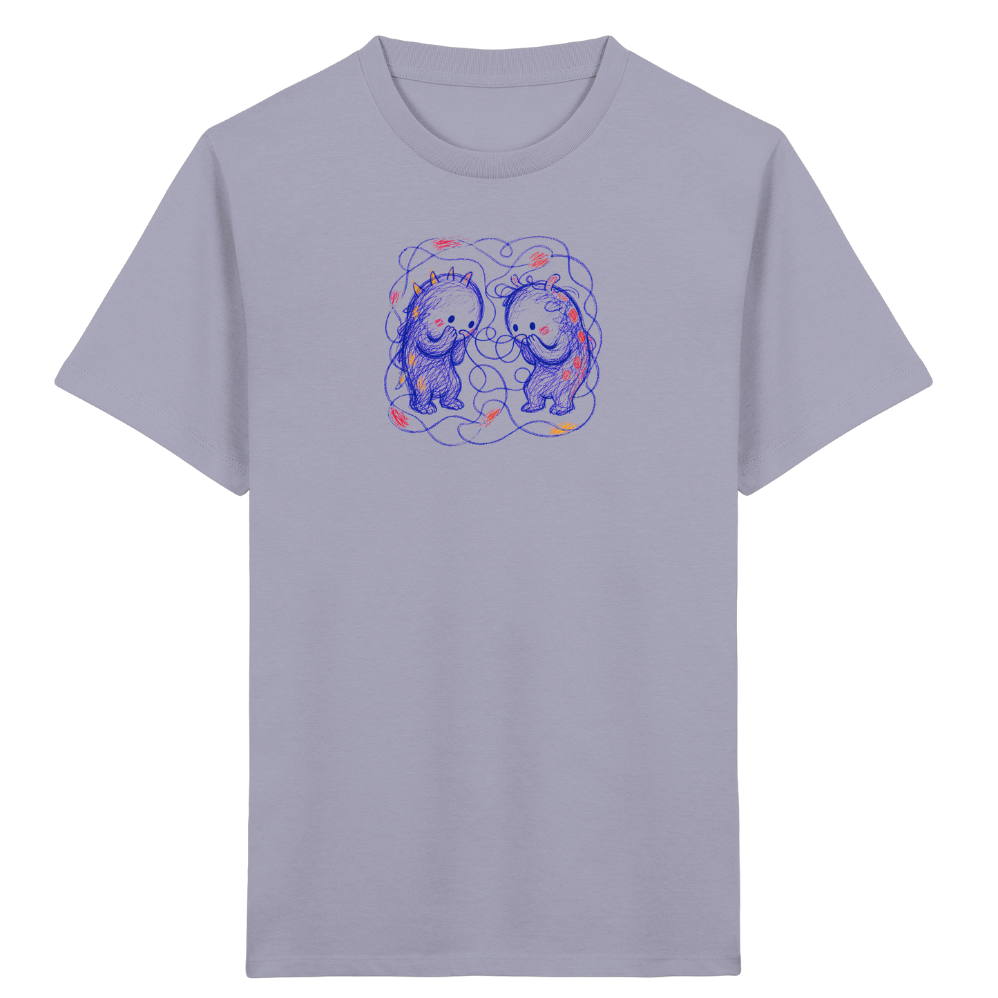 Leiseflüsterer Monster Kinder Shirt - Kinder Bio T-Shirt
