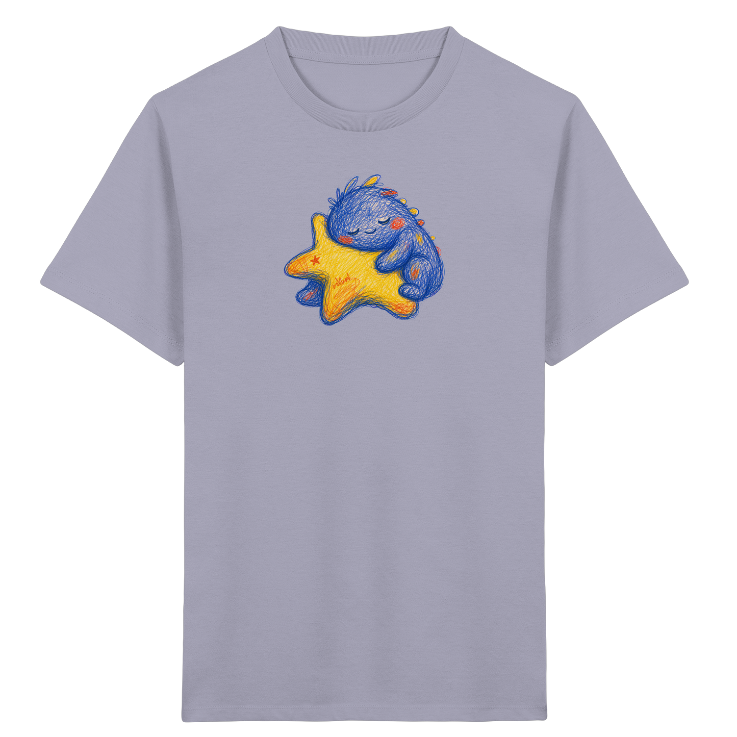 Sternenschläfer Monster mit Stern - Kinder Bio T-Shirt