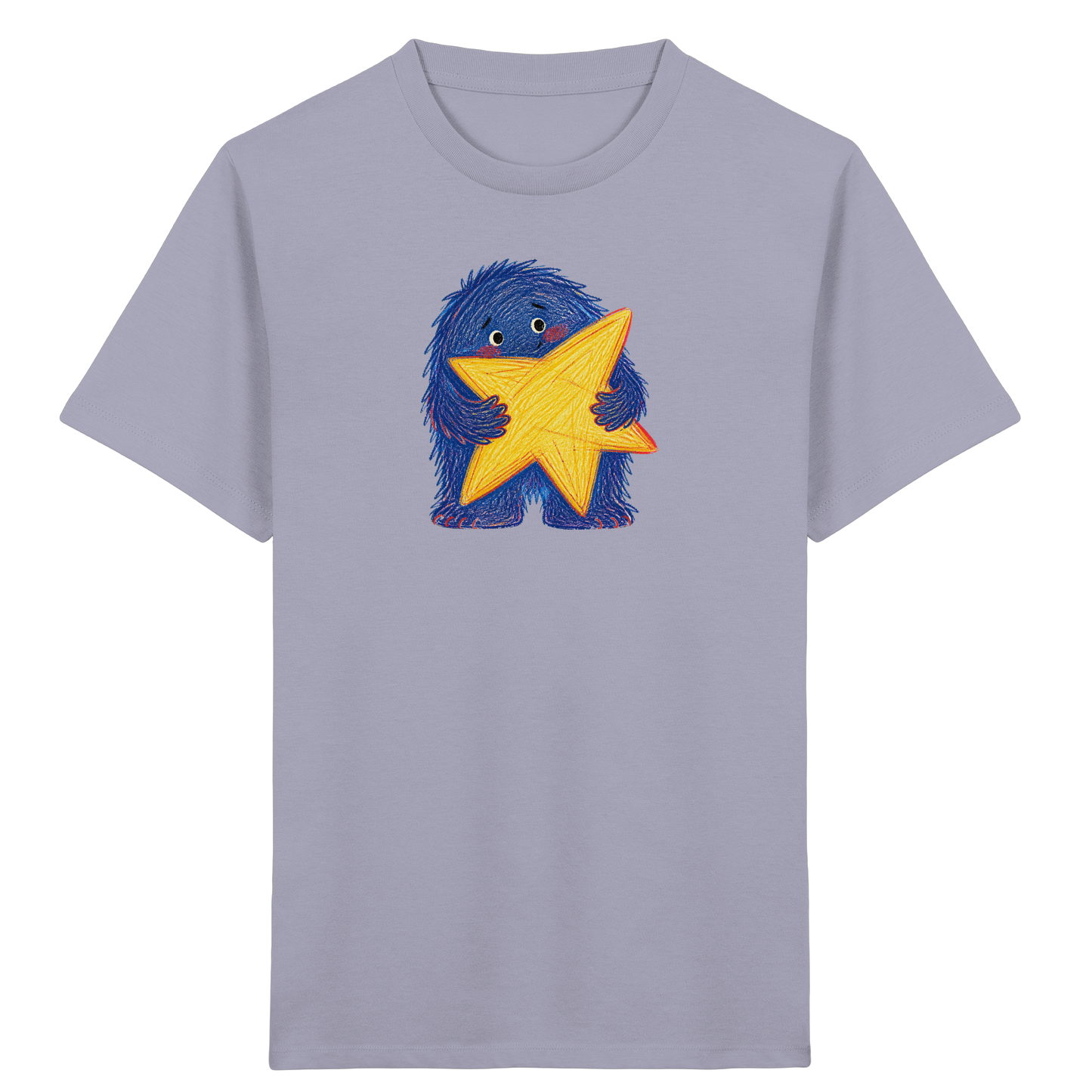 Sternensammler Monster Kinder Shirt - Kinder Bio T-Shirt