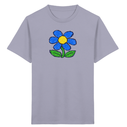 Kritzel Gänseblümchen für Kinder - Kinder Bio T-Shirt