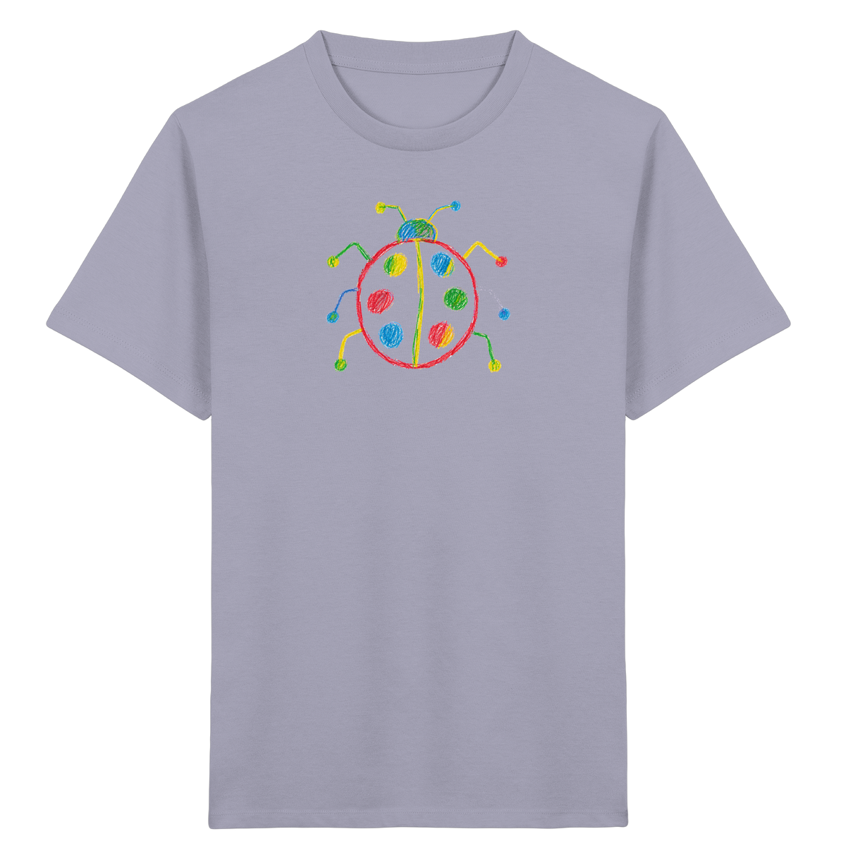 Farbpunkt Marienkäfer Kinder Shirt - Kinder Bio T-Shirt