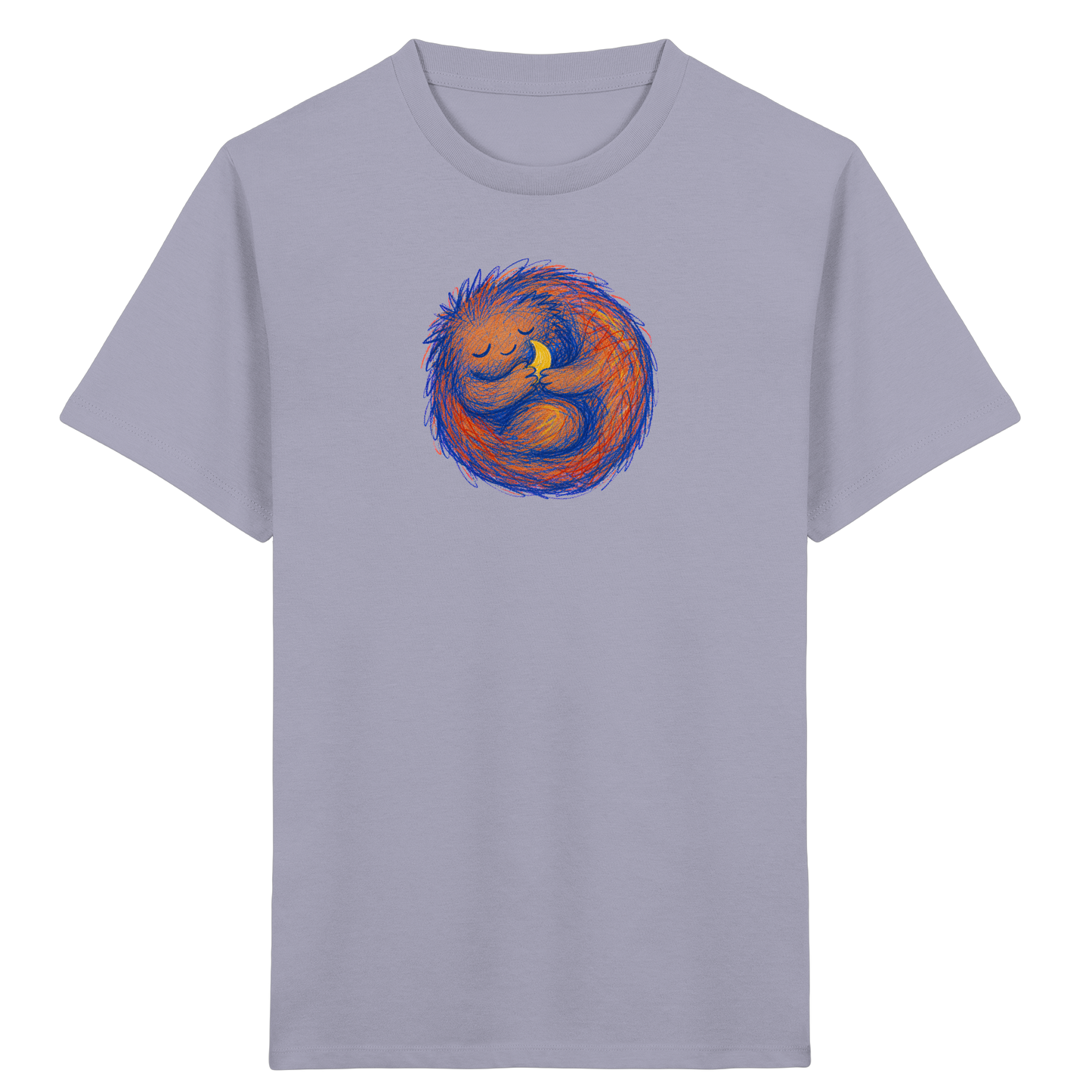 Schlafzottel mit kleinem Mond - Kinder Bio T-Shirt