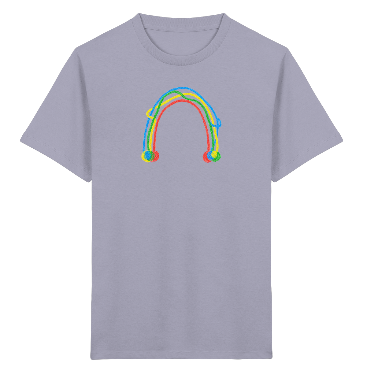 Farbpunkt Regenbogen Kinder Shirt - Kinder Bio T-Shirt