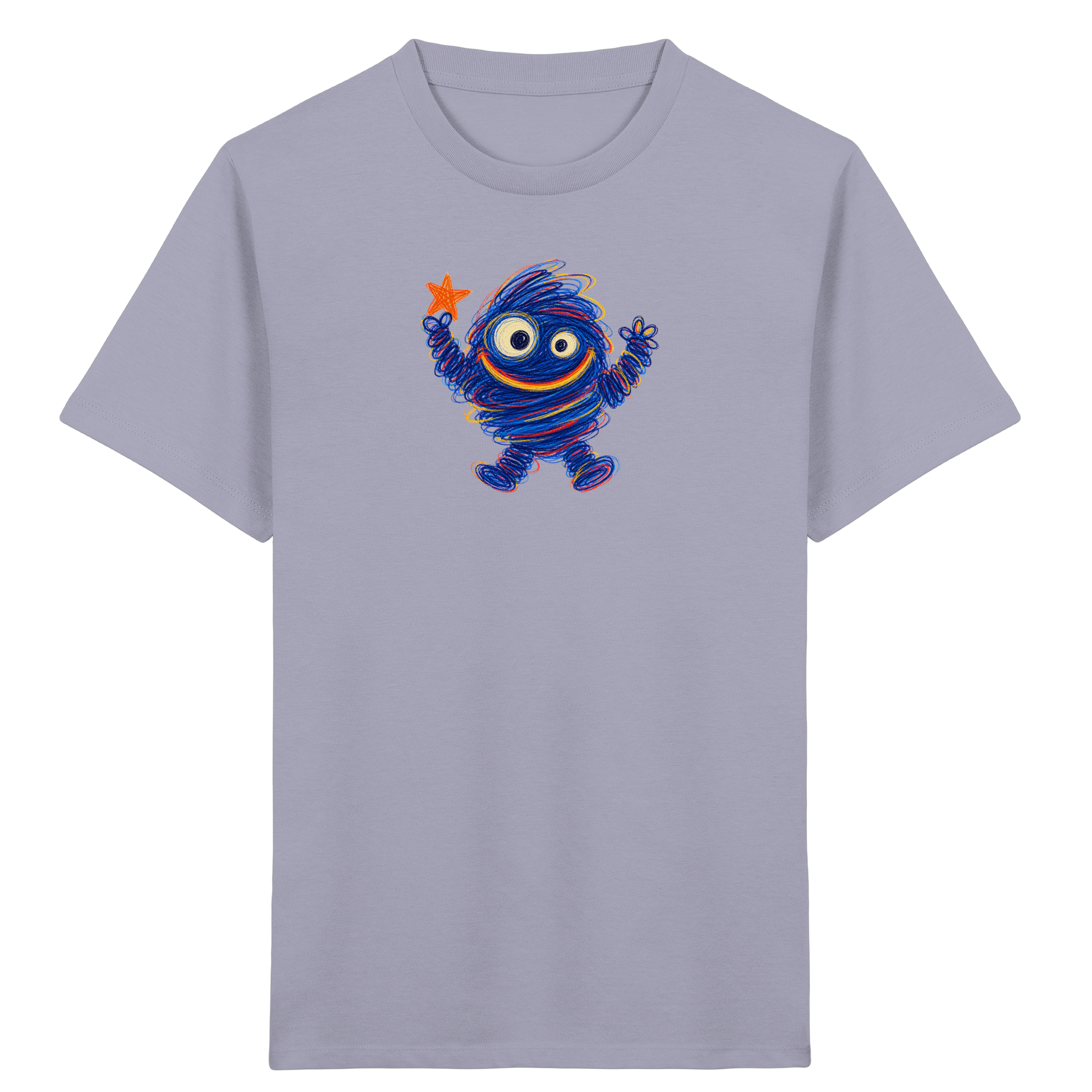 Kuschelsturm Kritzelmonster Shirt - Kinder Bio T-Shirt