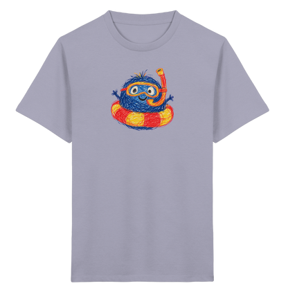 Schnorchelmumpf im Schwimmring - Kinder Bio T-Shirt