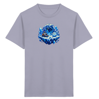 Abenteuerliches Pixel Eis-Geist T-Shirt - Kinder Bio T-Shirt