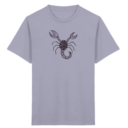 Skorpion von oben gezeichnet - Kinder Bio T-Shirt