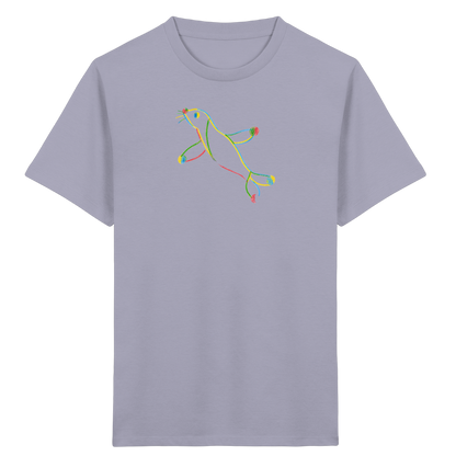 Bunte Farbpunkt Robbe Kinder - Kinder Bio T-Shirt