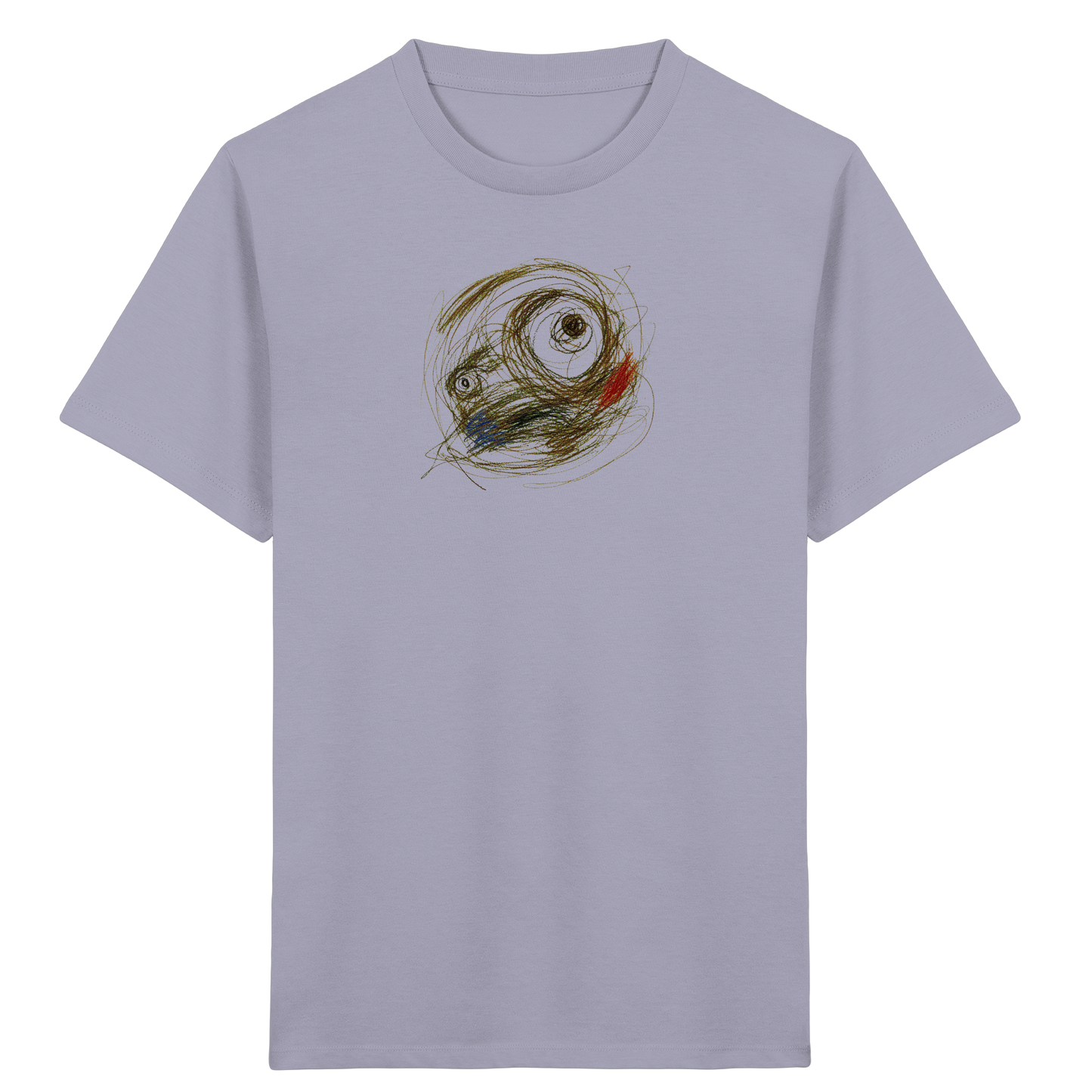 Cooles Monster T-Shirt im Scribble-Look - Kinder Bio T-Shirt
