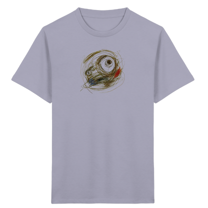 Cooles Monster T-Shirt im Scribble-Look - Kinder Bio T-Shirt